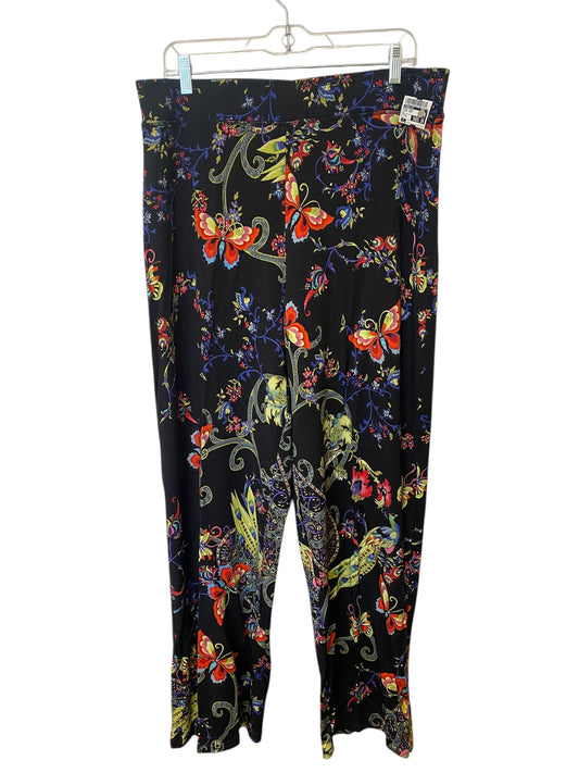 Pants Other By Johnny Was In Floral Print, Size: Xl