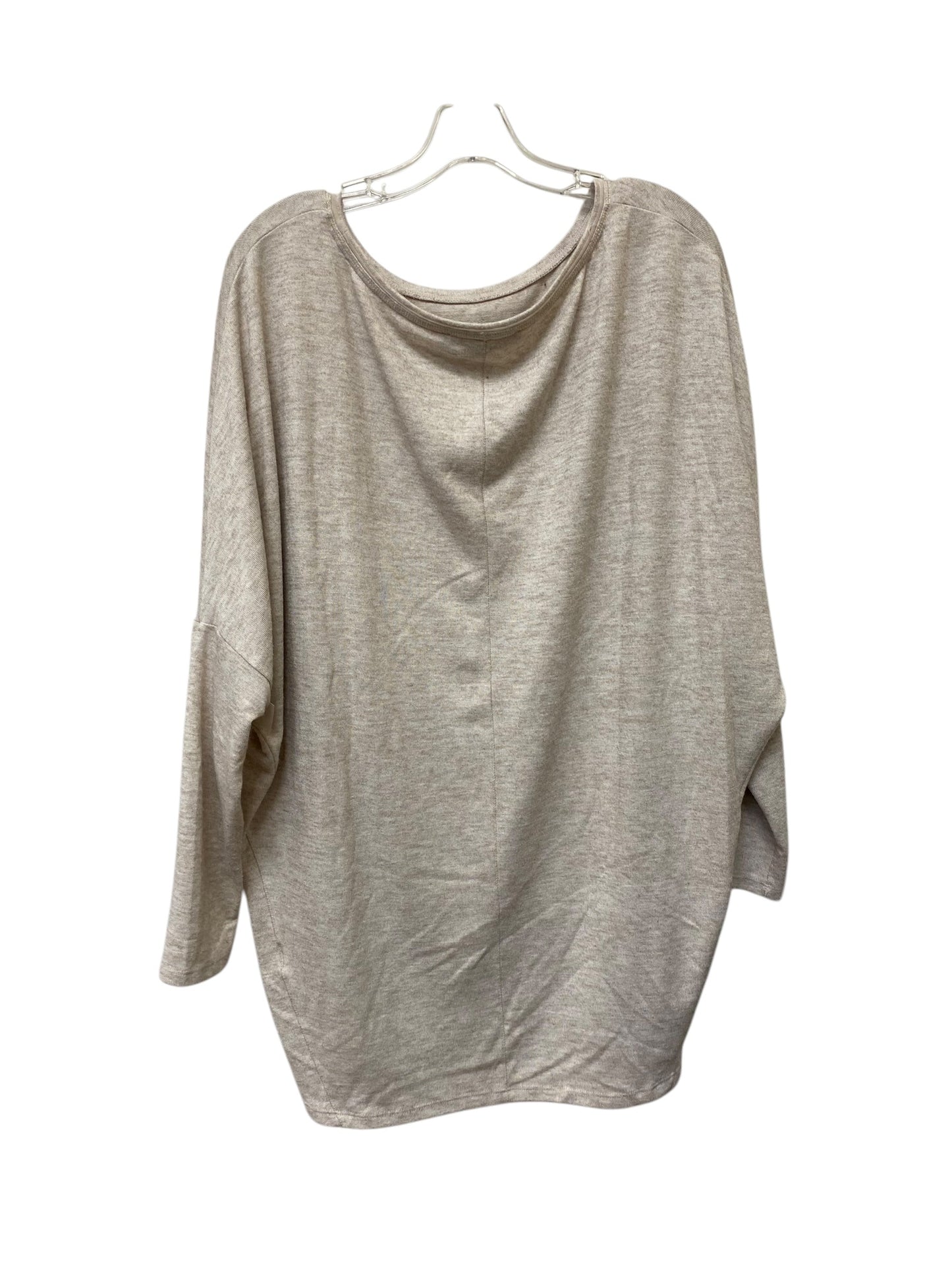 Top Long Sleeve By White House Black Market In Beige, Size: L