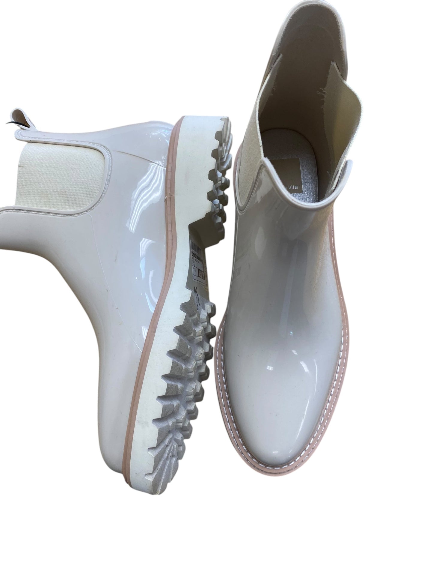 Boots Ankle Flats By Dolce Vita In Cream, Size: 11