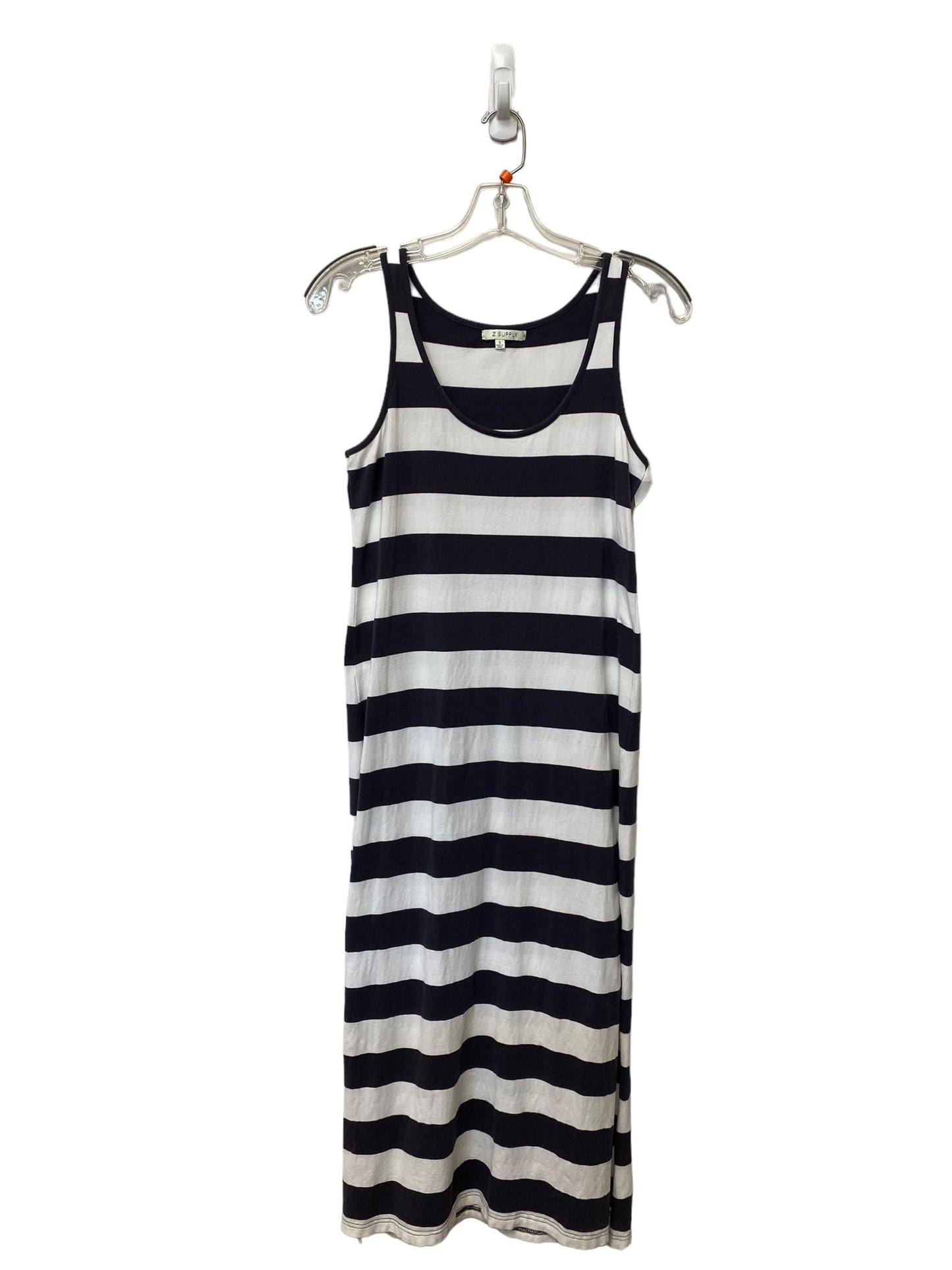 Striped Pattern Dress Casual Maxi Z Supply, Size S