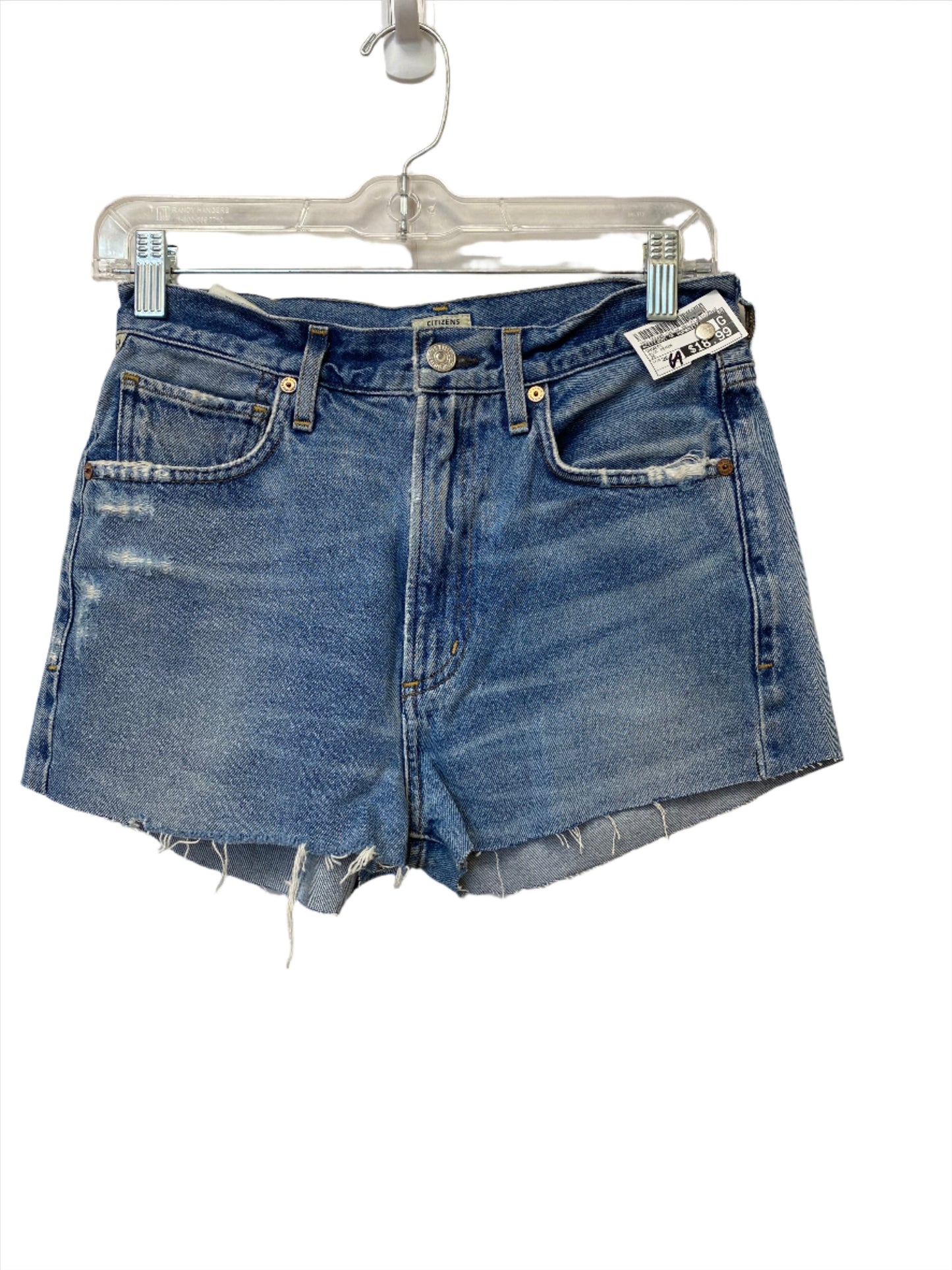 Blue Denim Shorts Citizens Of Humanity, Size 26