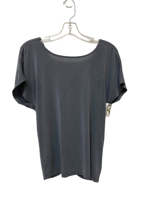 Grey Top Short Sleeve Lucky Brand, Size Xs