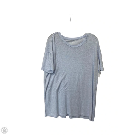 Top Short Sleeve By Aerie In Blue, Size: S
