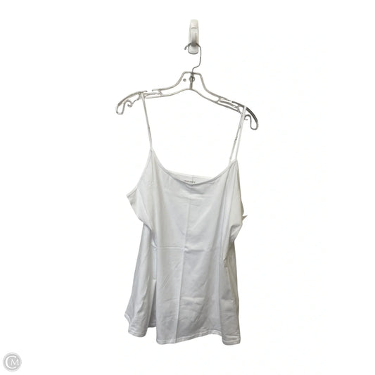 Top Sleeveless By Old Navy In White, Size: Xxl