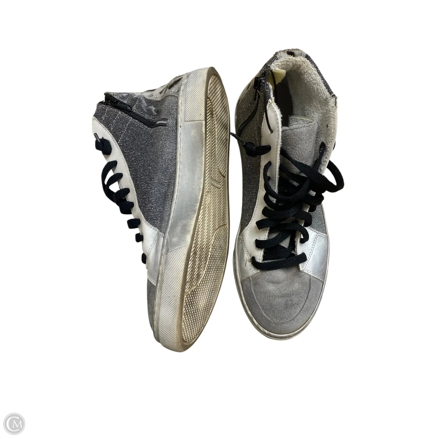 Shoes Sneakers By Steve Madden In Grey, Size: 9