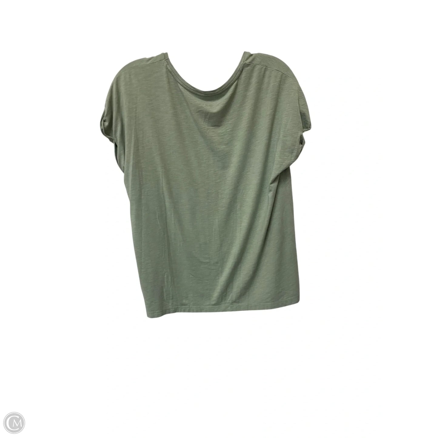 Top Short Sleeve By Max Studio In Green, Size: Xl