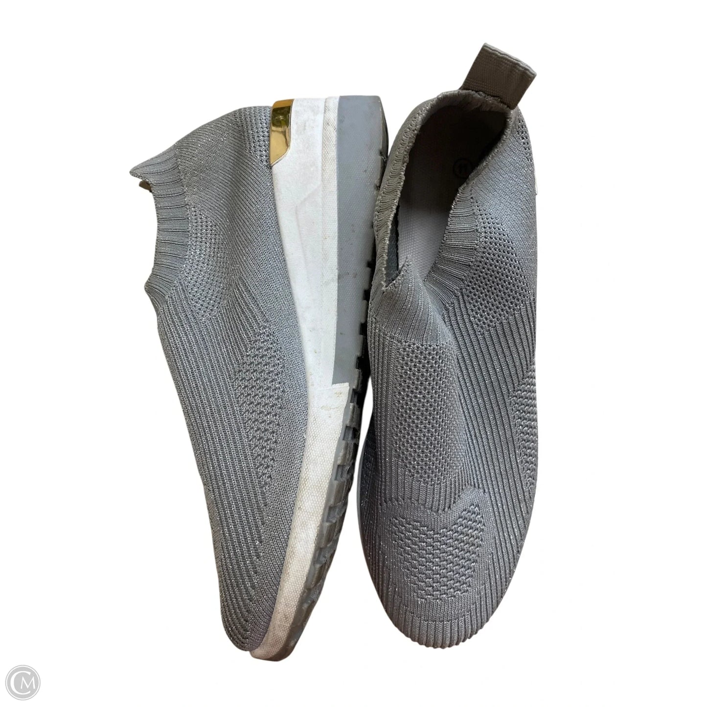 Shoes Athletic By Rouge In Grey, Size: 11