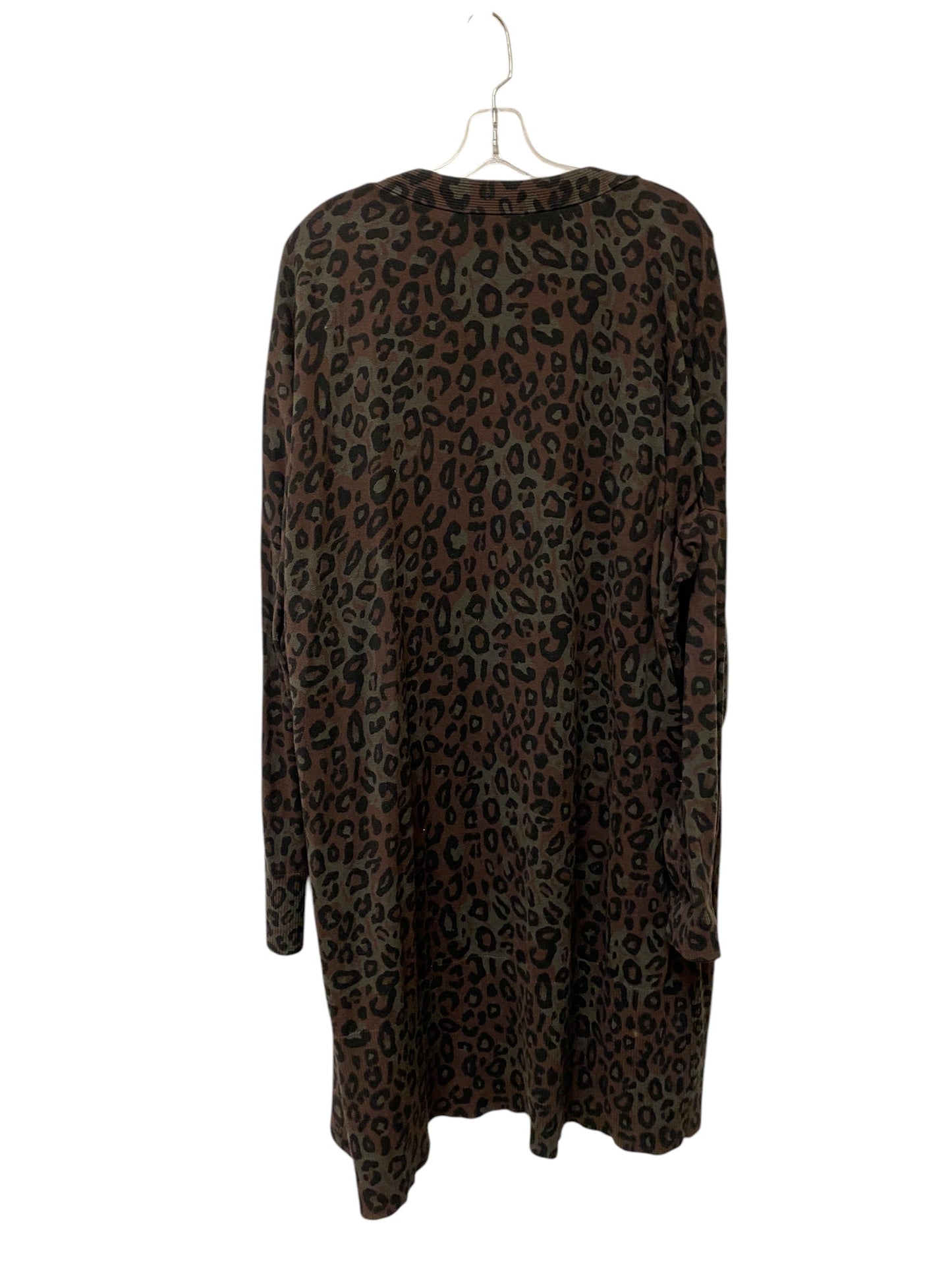 Cardigan By Sanctuary In Animal Print, Size: 2x