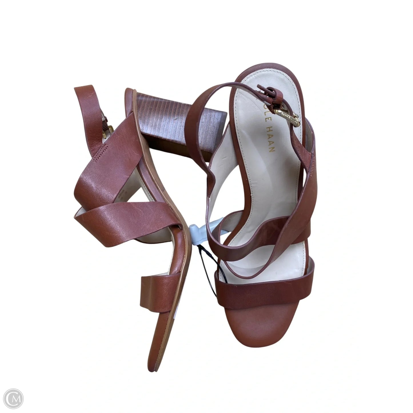 Shoes Heels Block By Cole-haan In Brown, Size: 8