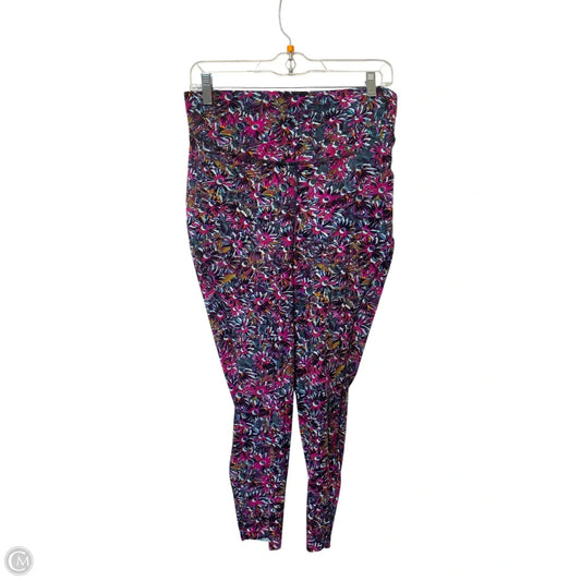 Athletic Leggings By Lululemon In Multi-colored, Size: 10