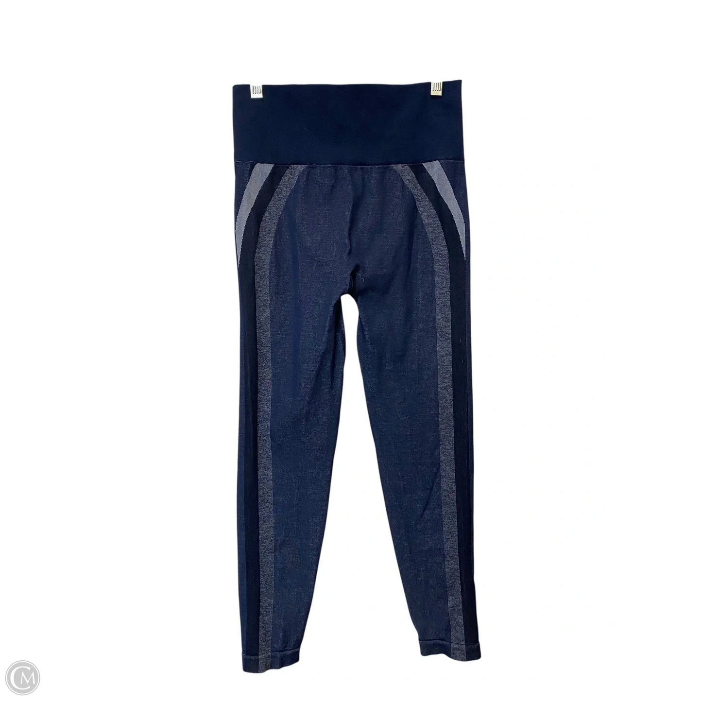 Athletic Leggings By Spanx In Navy, Size: M