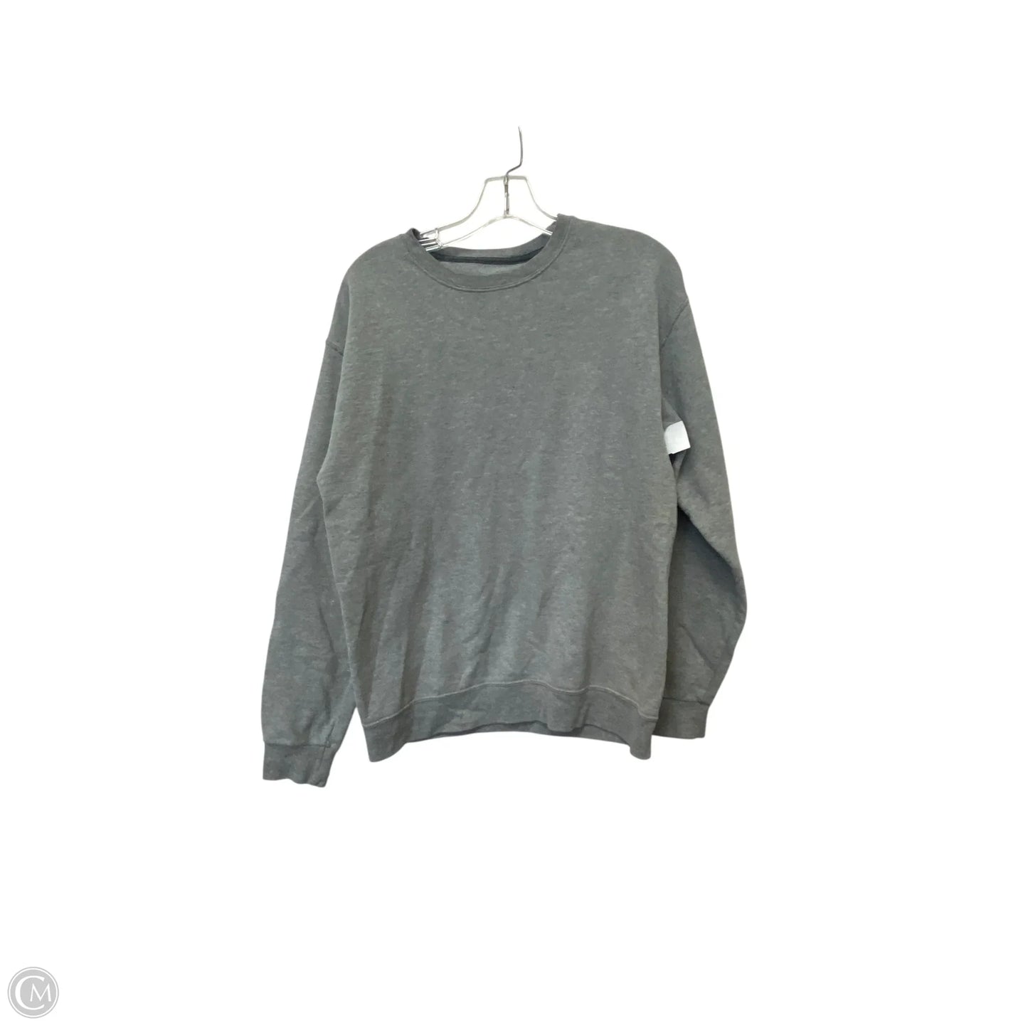 Sweatshirt Crewneck By Athletic Works In Grey, Size: M