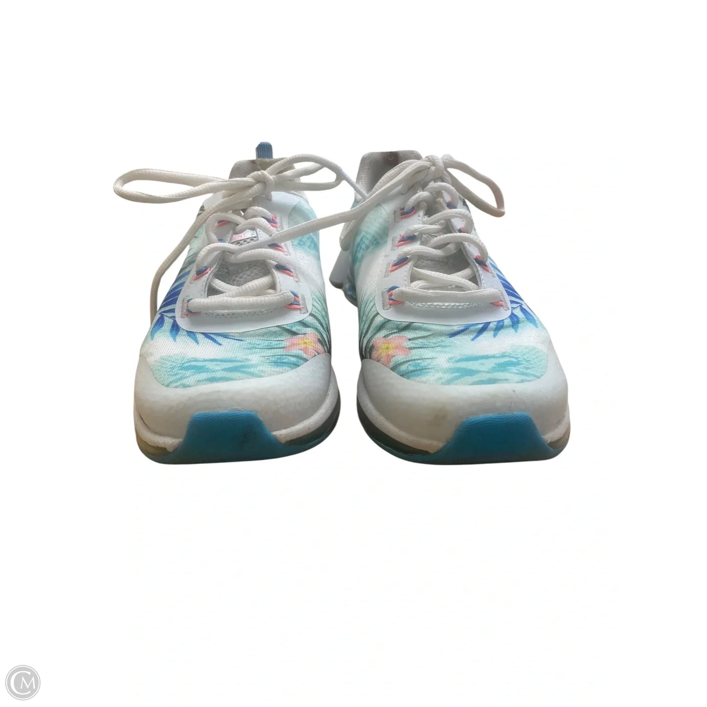 Shoes Athletic By Skechers In Floral Print, Size: 8