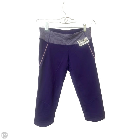 Athletic Leggings By Lululemon In Purple, Size: 4