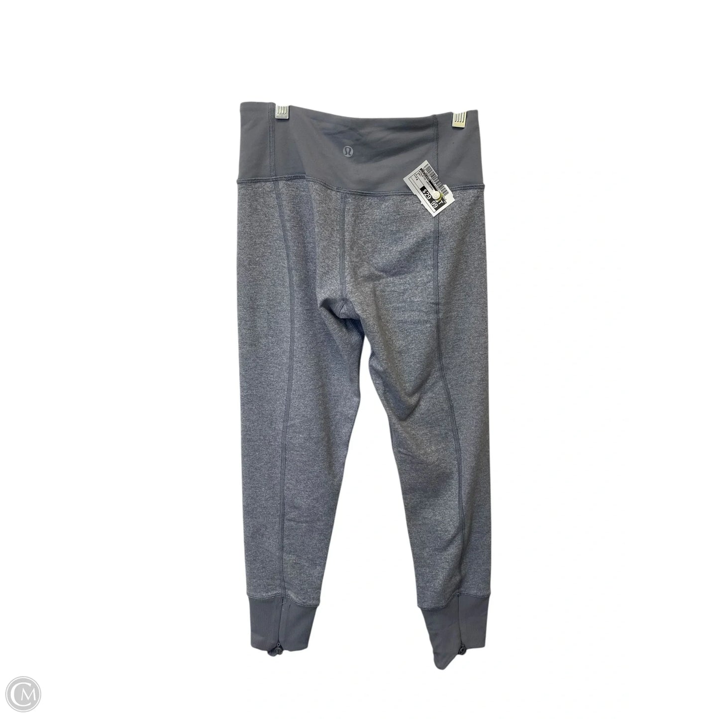 Athletic Leggings By Lululemon In Grey, Size: 4