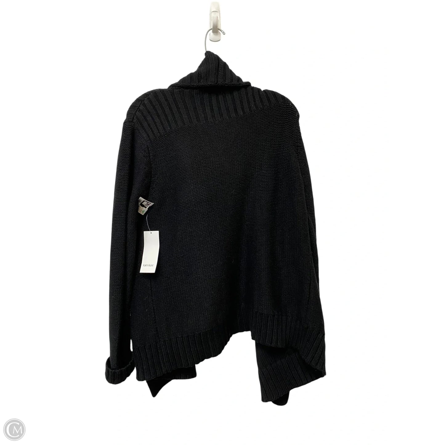 Cardigan By Karen Kane In Black, Size: S