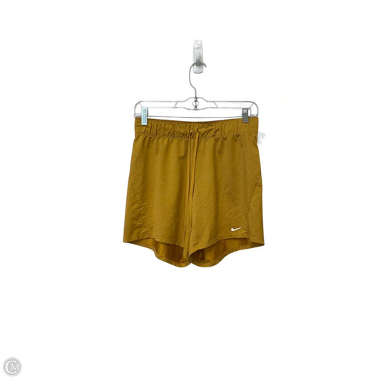 Athletic Shorts By Nike Apparel In Yellow, Size: S