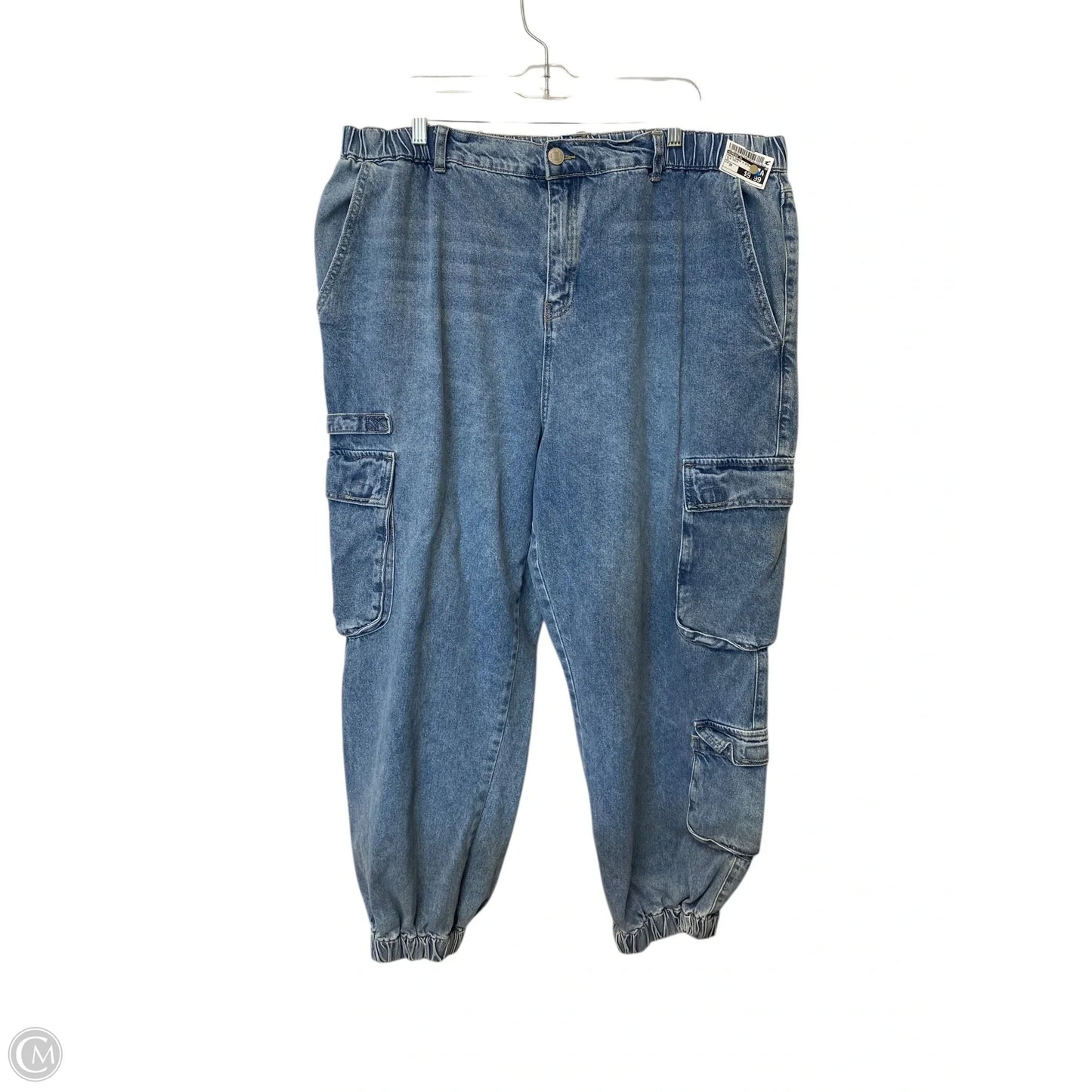Pants Cargo & Utility By Forever 21 In Blue Denim, Size: 3x