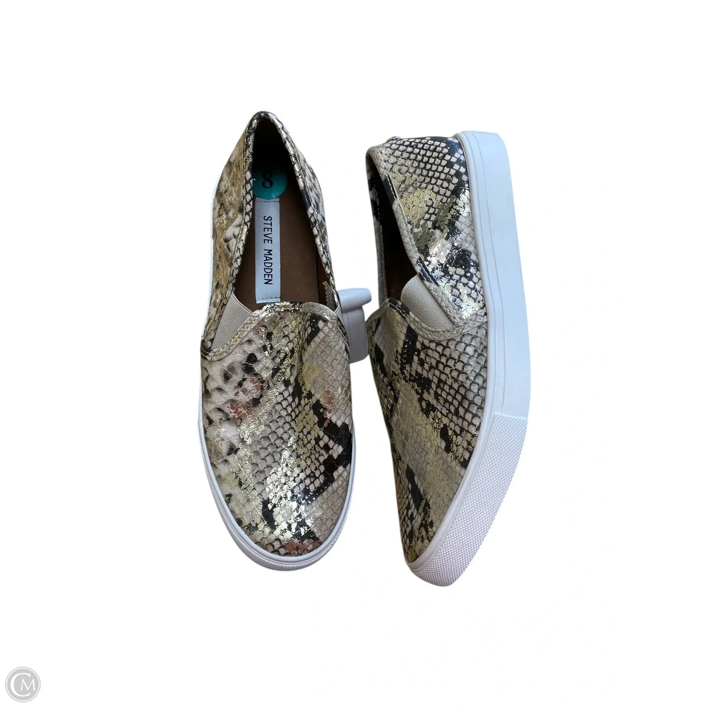 Shoes Flats By Steve Madden In Snakeskin Print, Size: 8