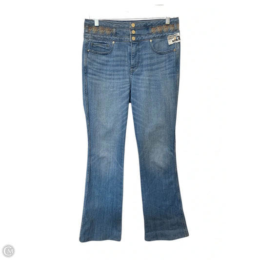 Jeans Flared By White House Black Market In Blue Denim, Size: 6