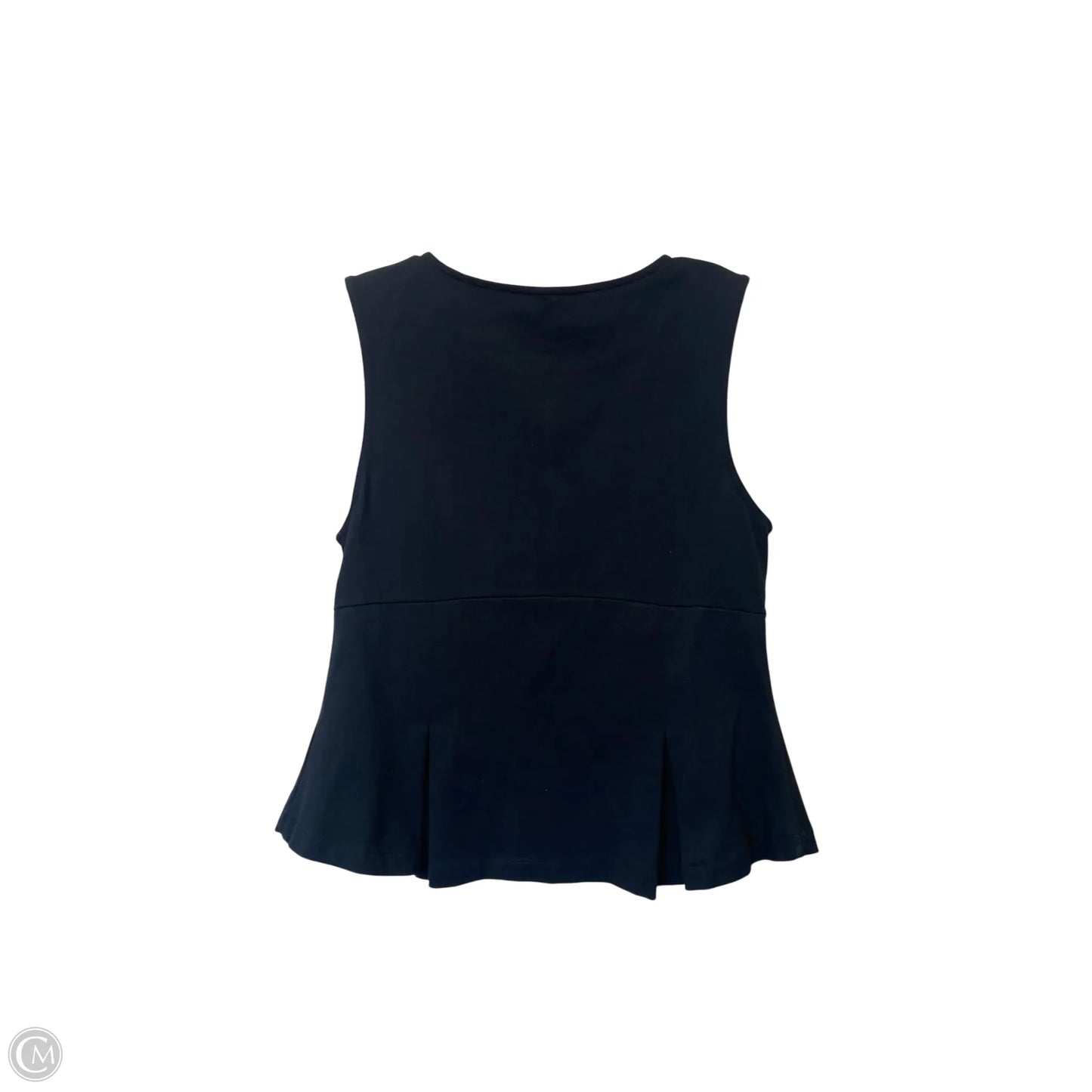 Top Sleeveless By Anthropologie In Black, Size: M