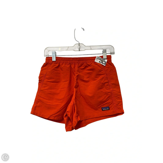 Athletic Shorts By Patagonia In Orange, Size: Xs