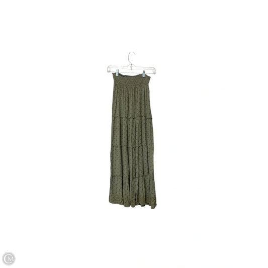 Skirt Maxi By Mossimo In Green, Size: S
