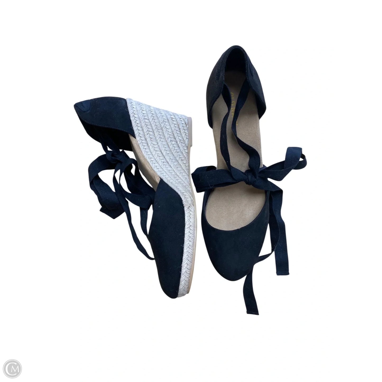 Shoes Heels Wedge By Old Navy In Black, Size: 10