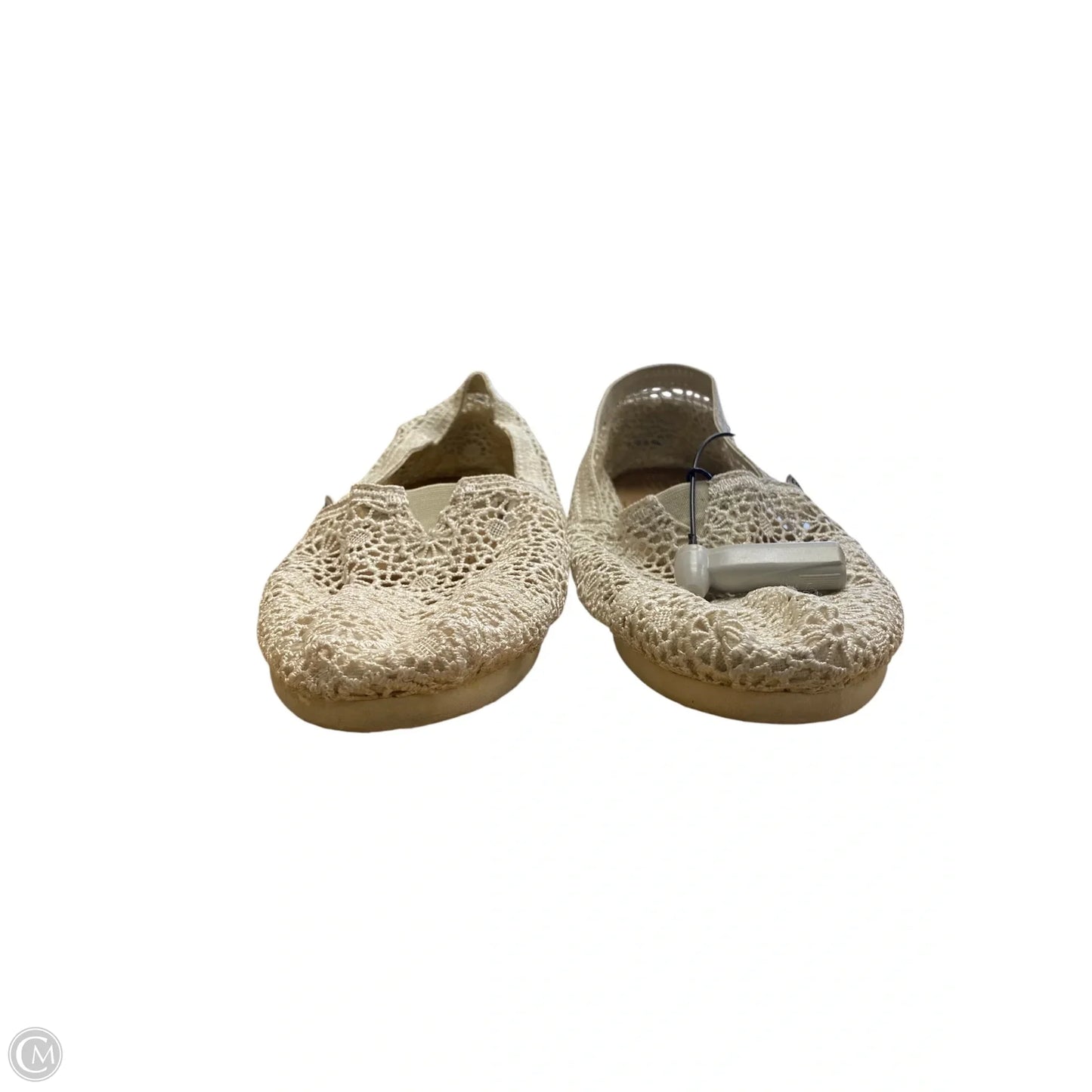 Shoes Flats By Toms In White, Size: 11