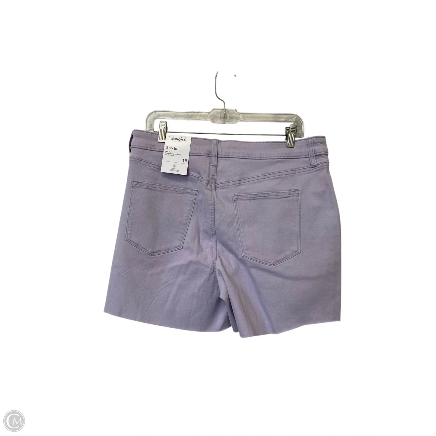 Shorts By Sonoma In Purple, Size: 16