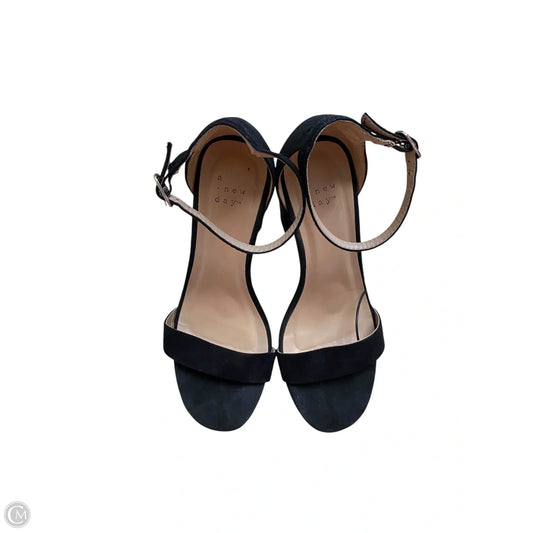 Shoes Heels Block By A New Day In Black, Size: 7