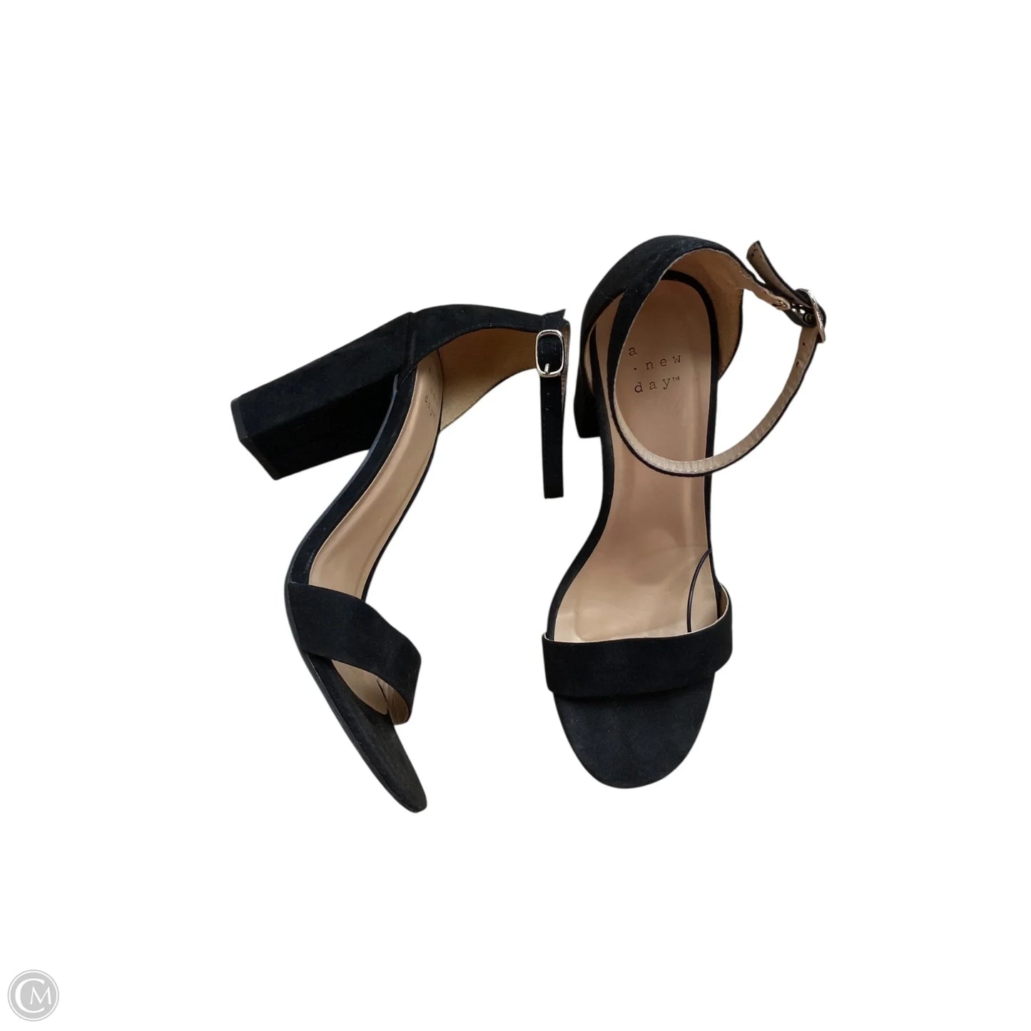 Shoes Heels Block By A New Day In Black, Size: 7