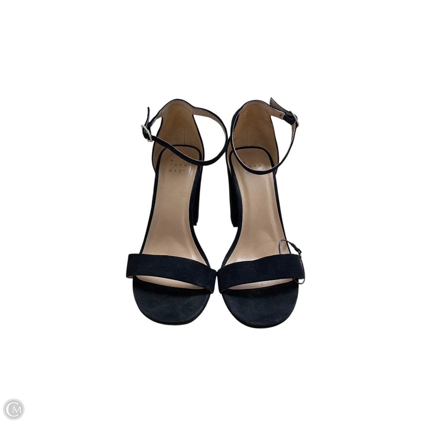 Shoes Heels Block By A New Day In Black, Size: 7