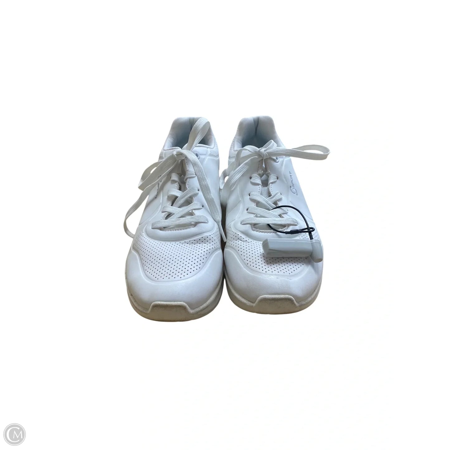 Shoes Athletic By Skechers In White, Size: 9.5