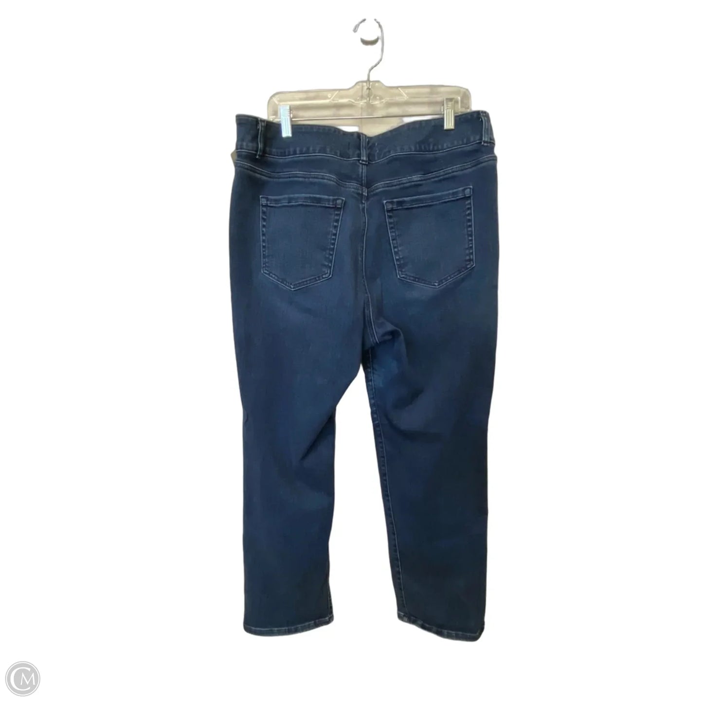Jeans Straight By Lane Bryant In Blue Denim, Size: 18