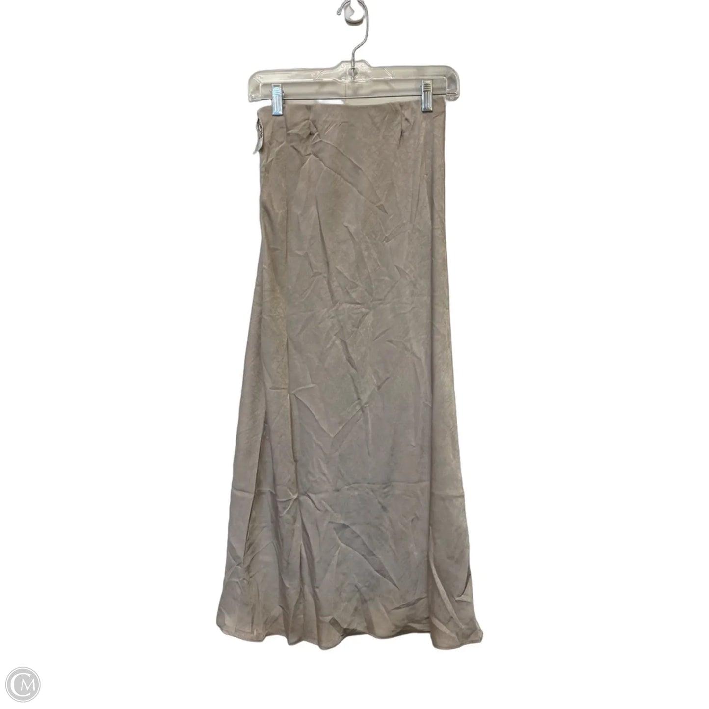 Skirt Maxi By Hem & Thread In Grey, Size: S