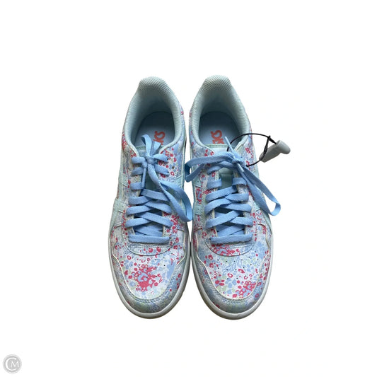 Shoes Sneakers By Asics In Floral Print, Size: 9