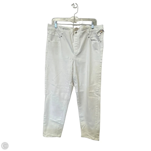 Pants Other By Liverpool In White, Size: 16