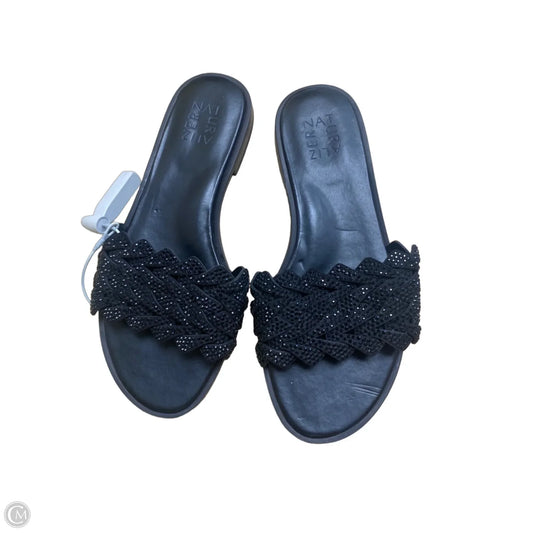 Sandals Flats By Naturalizer In Black, Size: 7.5