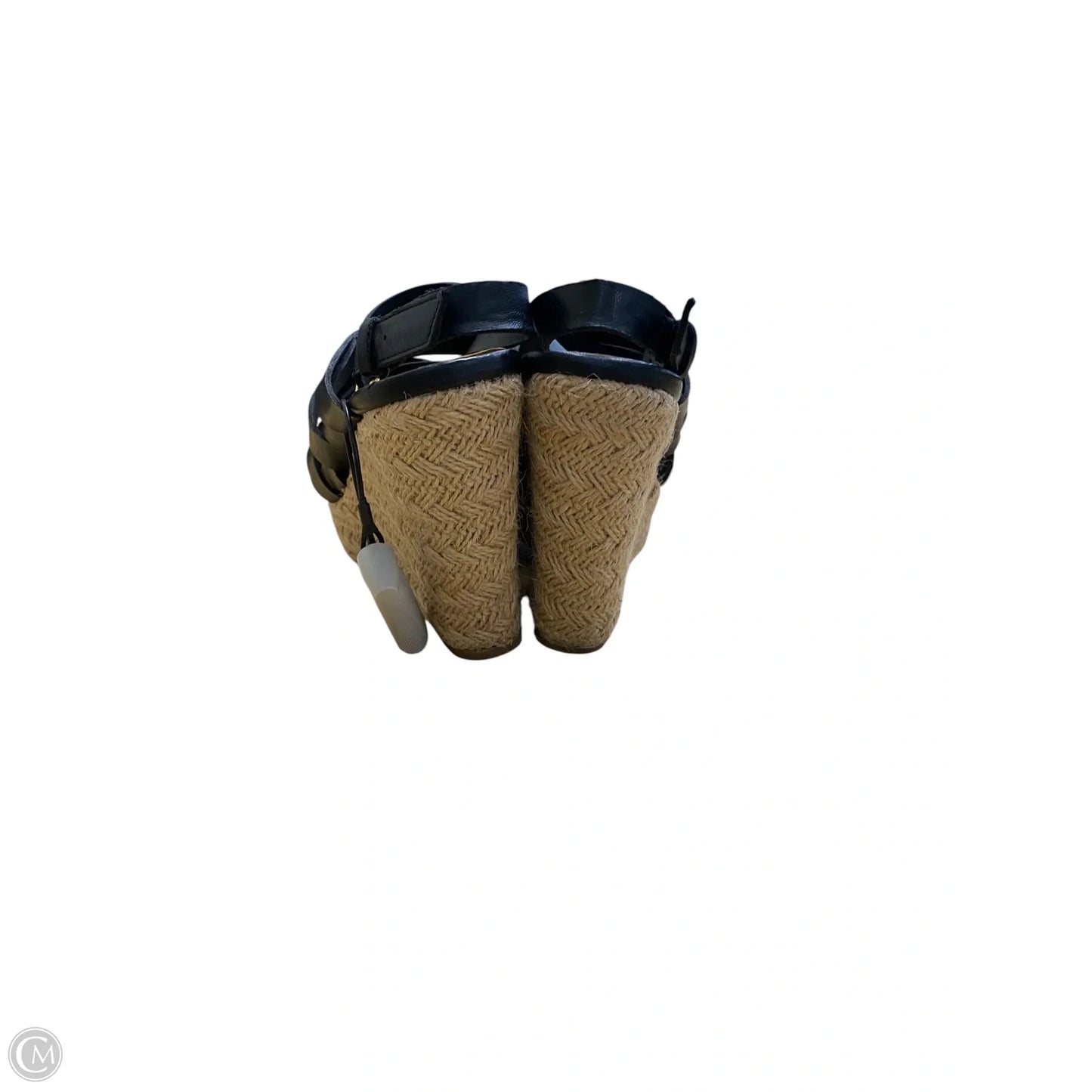 Sandals Heels Wedge By Report In Black, Size: 8