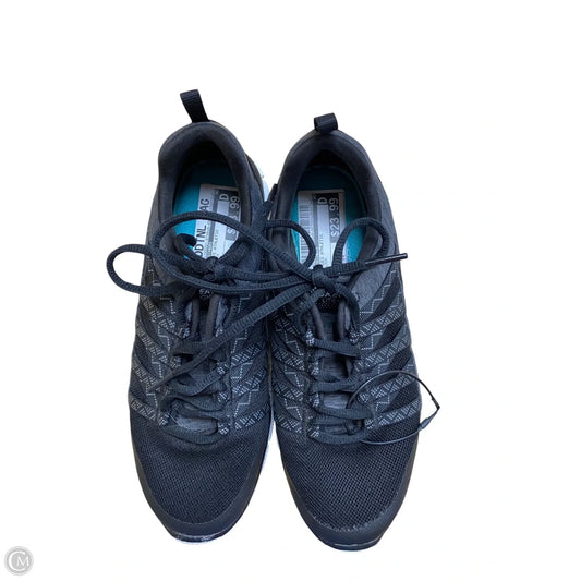 Shoes Athletic By Skechers In Black, Size: 7