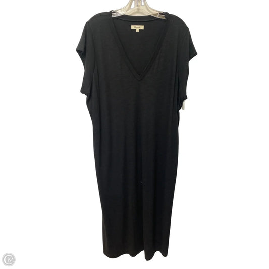 Dress Casual Maxi By Madewell In Black, Size: 2x