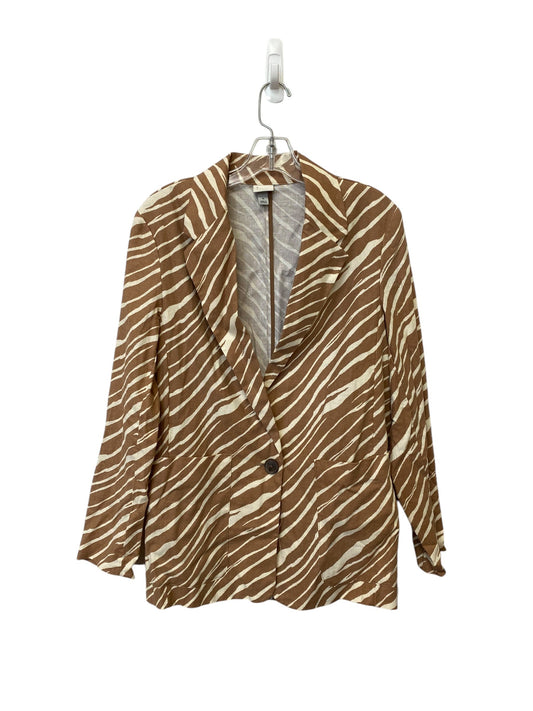 Blazer By A New Day In Animal Print, Size: M