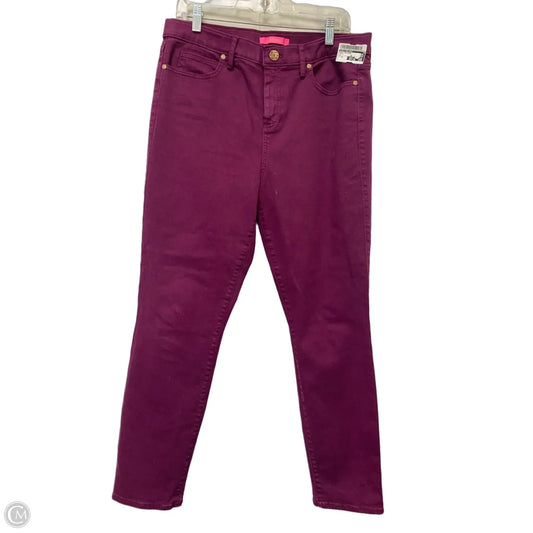 Pants Designer By Lilly Pulitzer In Purple, Size: 14
