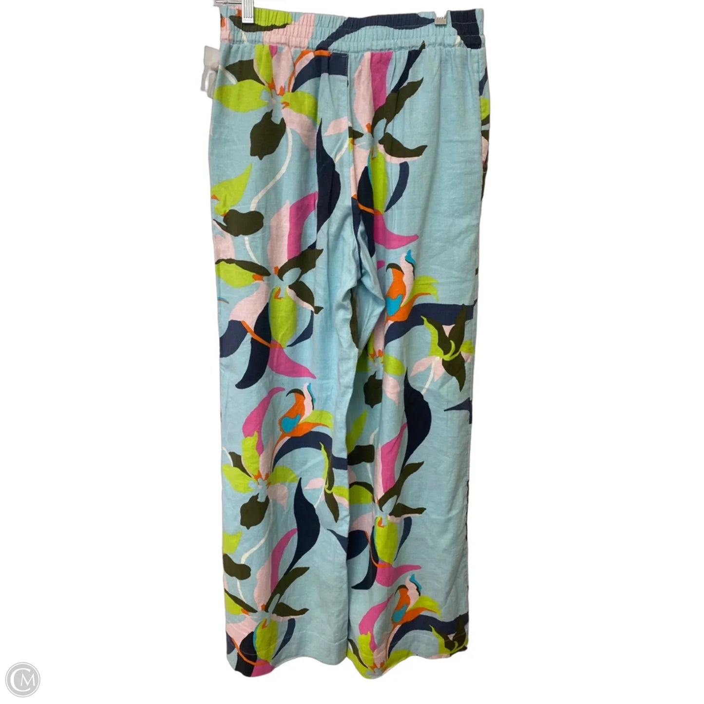 Pants Linen By A New Day In Blue, Size: S