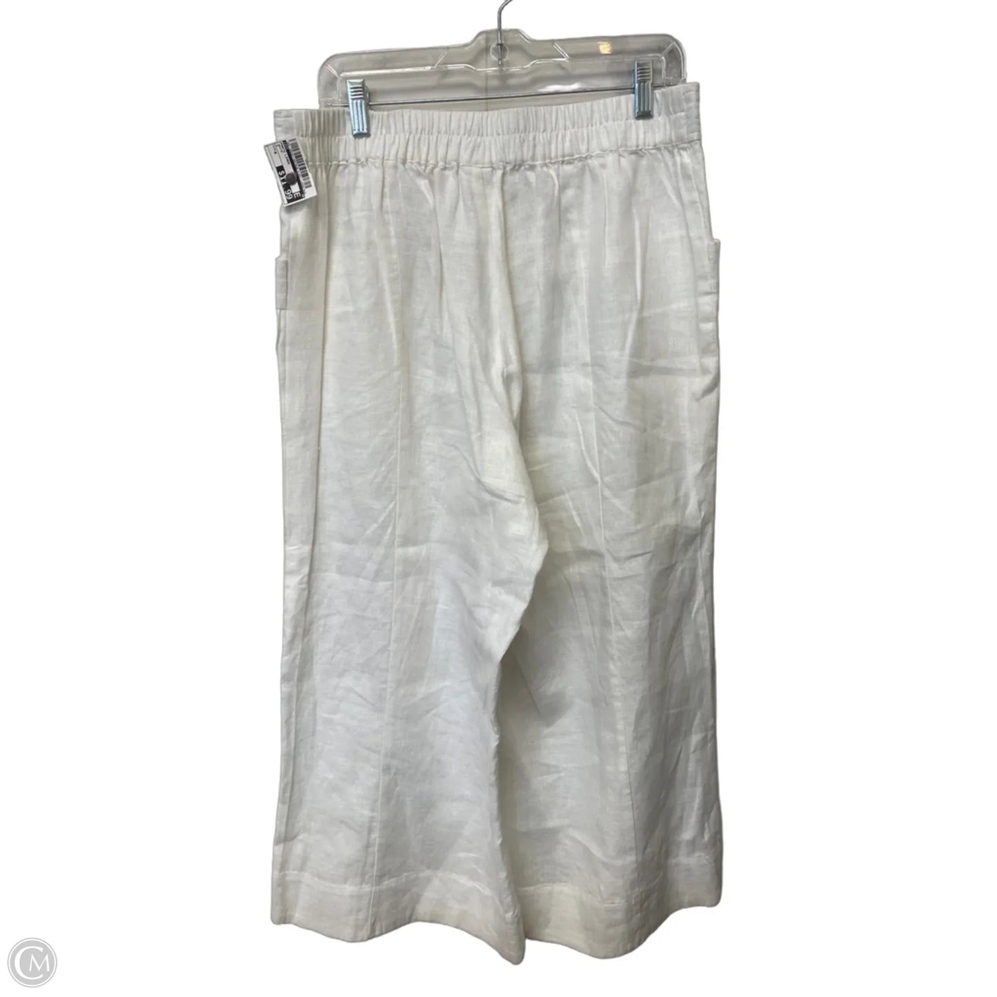 Pants Linen By Ivy In White, Size: M