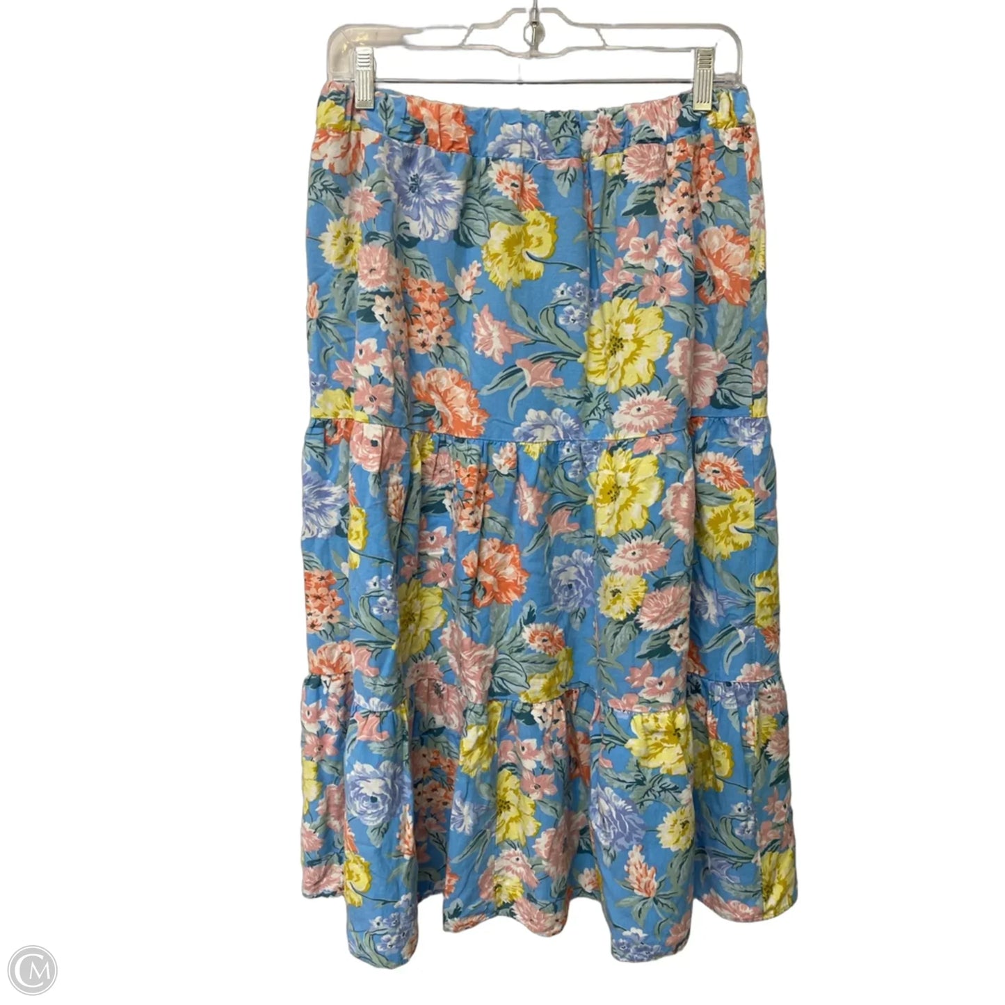 Skirt Maxi By Loft In Floral Print, Size: M