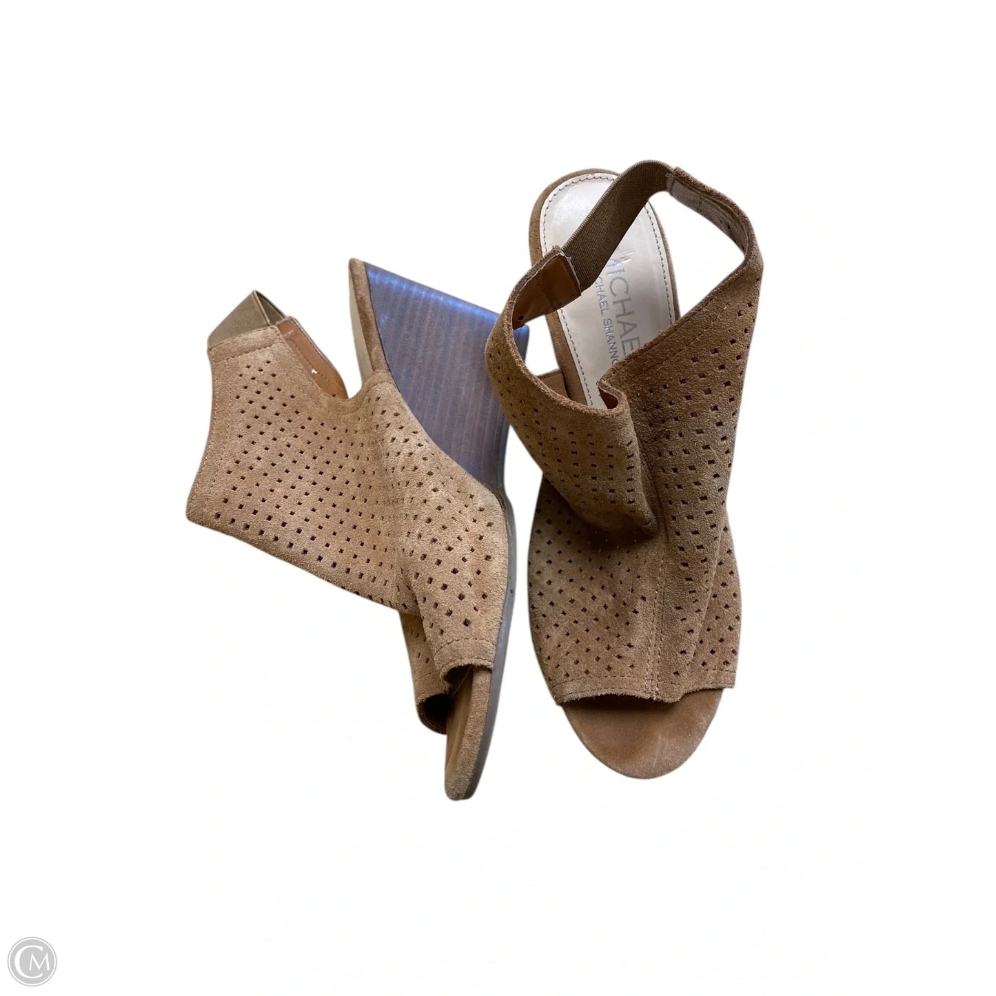Shoes Heels Wedge By Michael By Michael Kors In Brown, Size: 8
