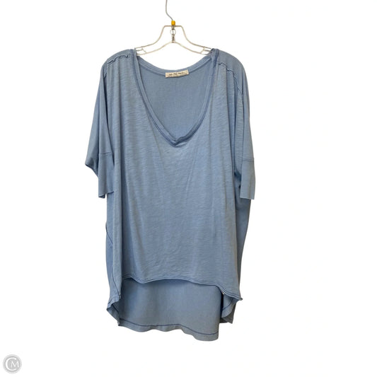 Top Short Sleeve By We The Free In Blue, Size: Xs