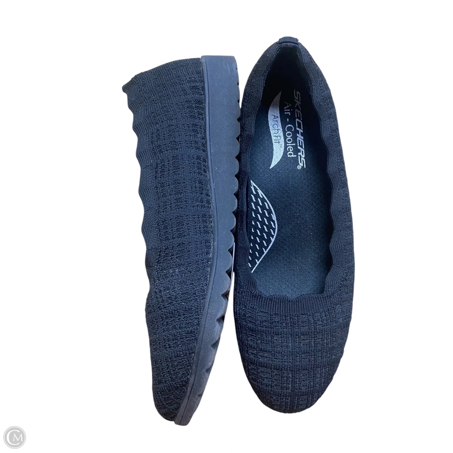 Shoes Flats By Skechers In Black, Size: 9